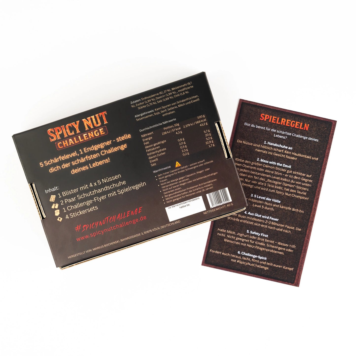 Spicy nut challenge spielanleitung